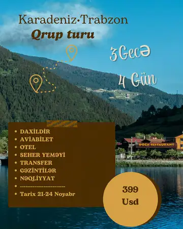 Karadeniz / Trabzon - Türkiyə Qrup Turu