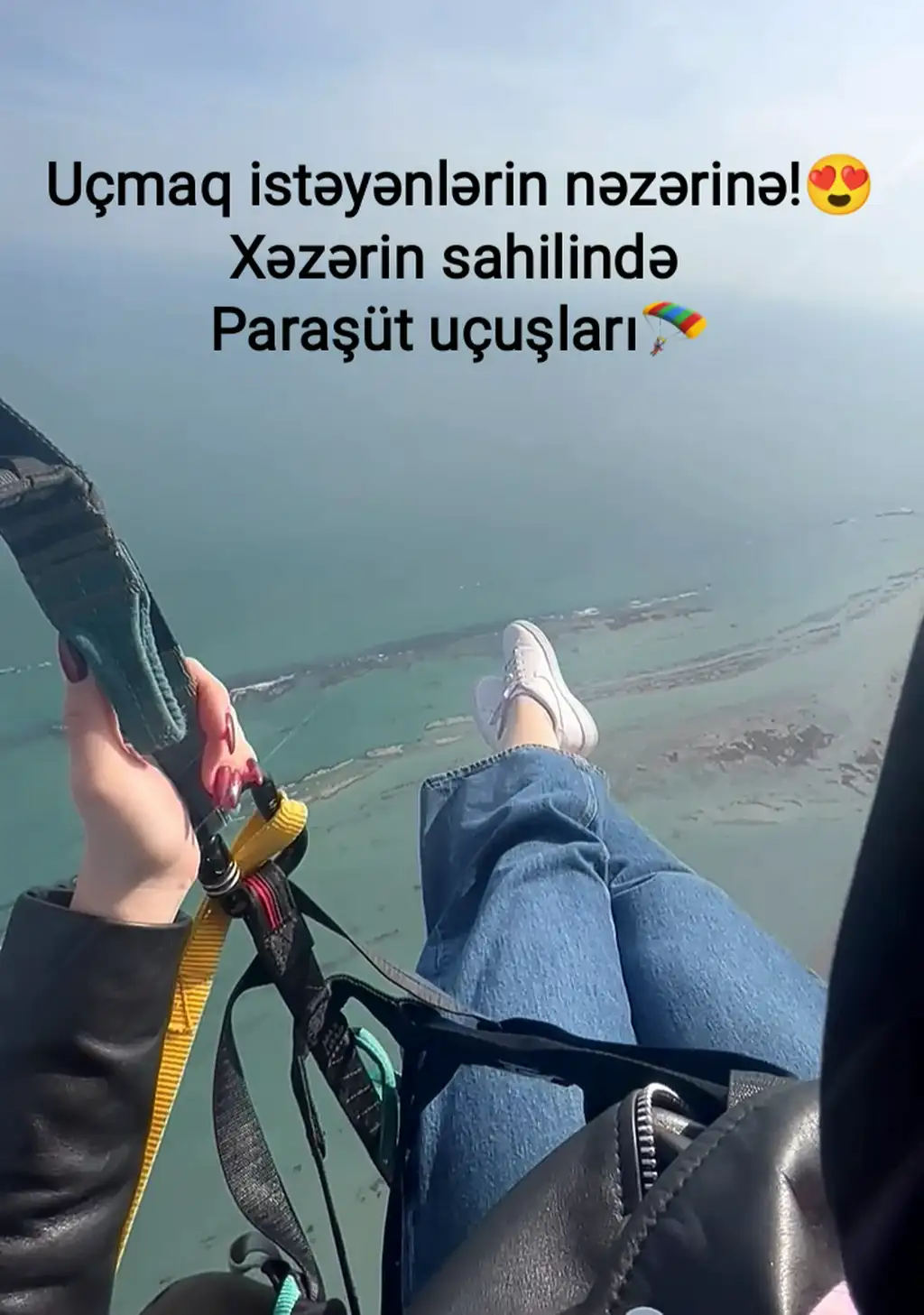 Uçmaq istəyənlərin nəzərinə: Paraplan / Yamac Paraşütü Turları!